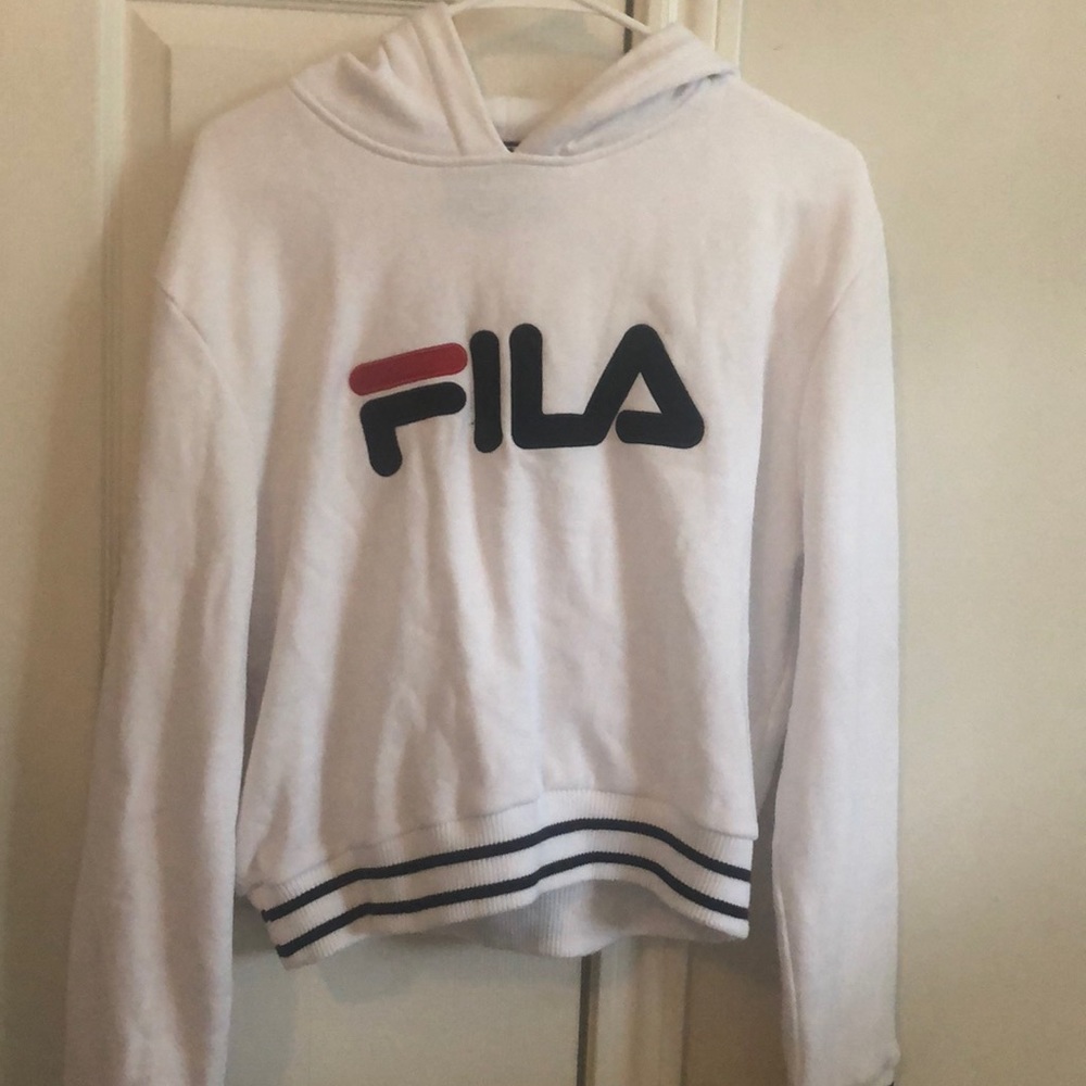 FILA cropped hoodie
